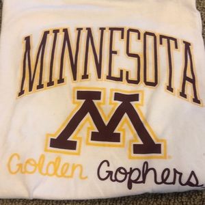 minnesota white long sleeve tshirt